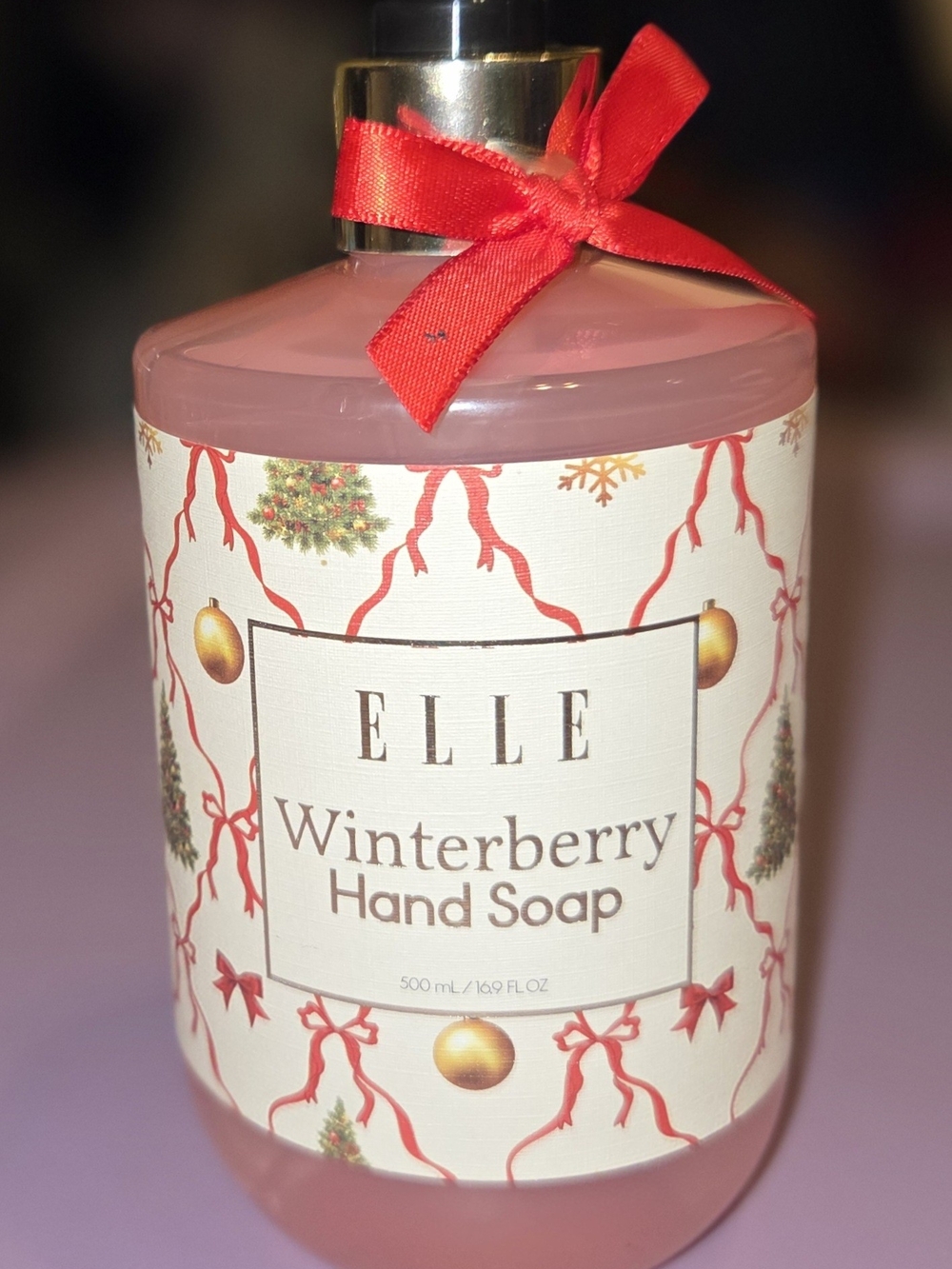 ELLE Winterberry Hand Soap - Pink
